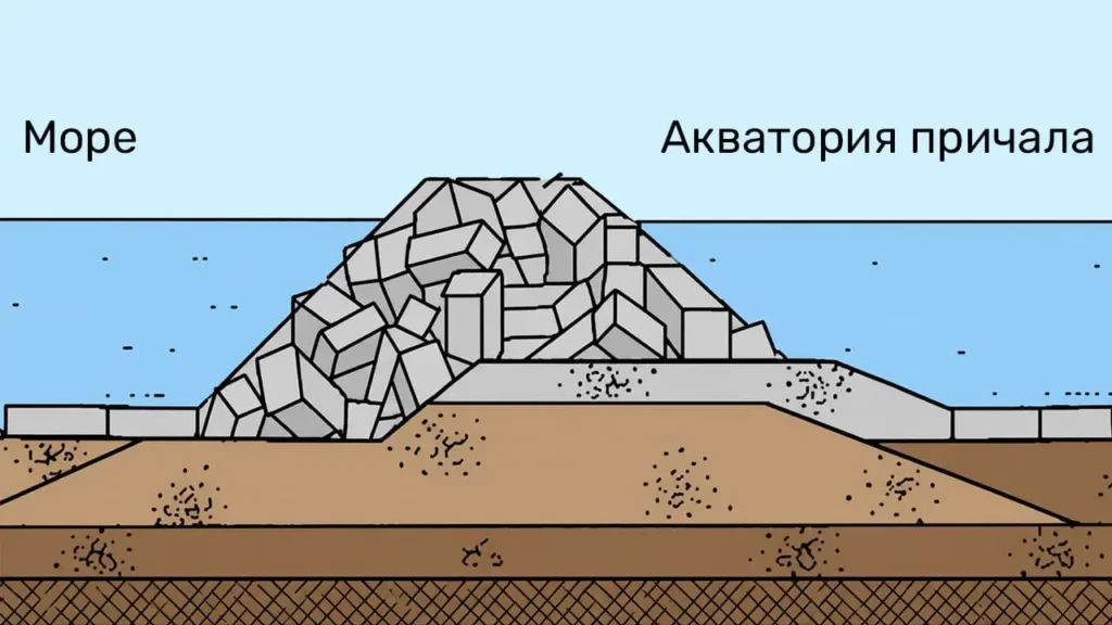 волнолом-понтон