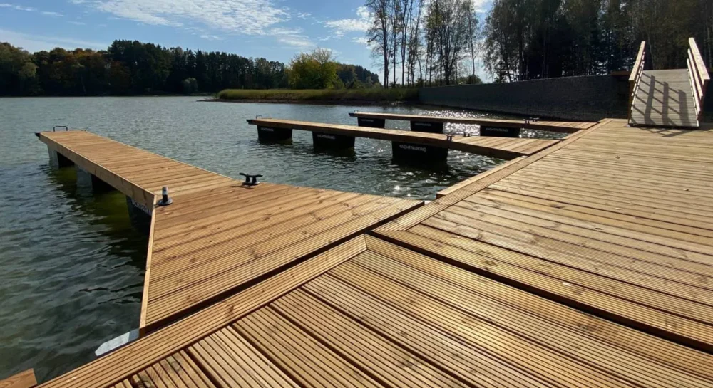 настил на причале